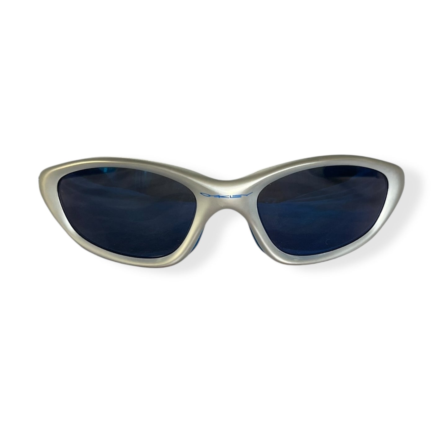 Oakley XX Twenty FMJ Silver/Ice Iridium Sunglasses