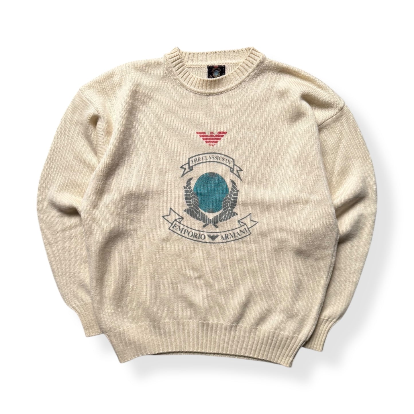 1980's Emporio Armani Knitted Jumper (M)