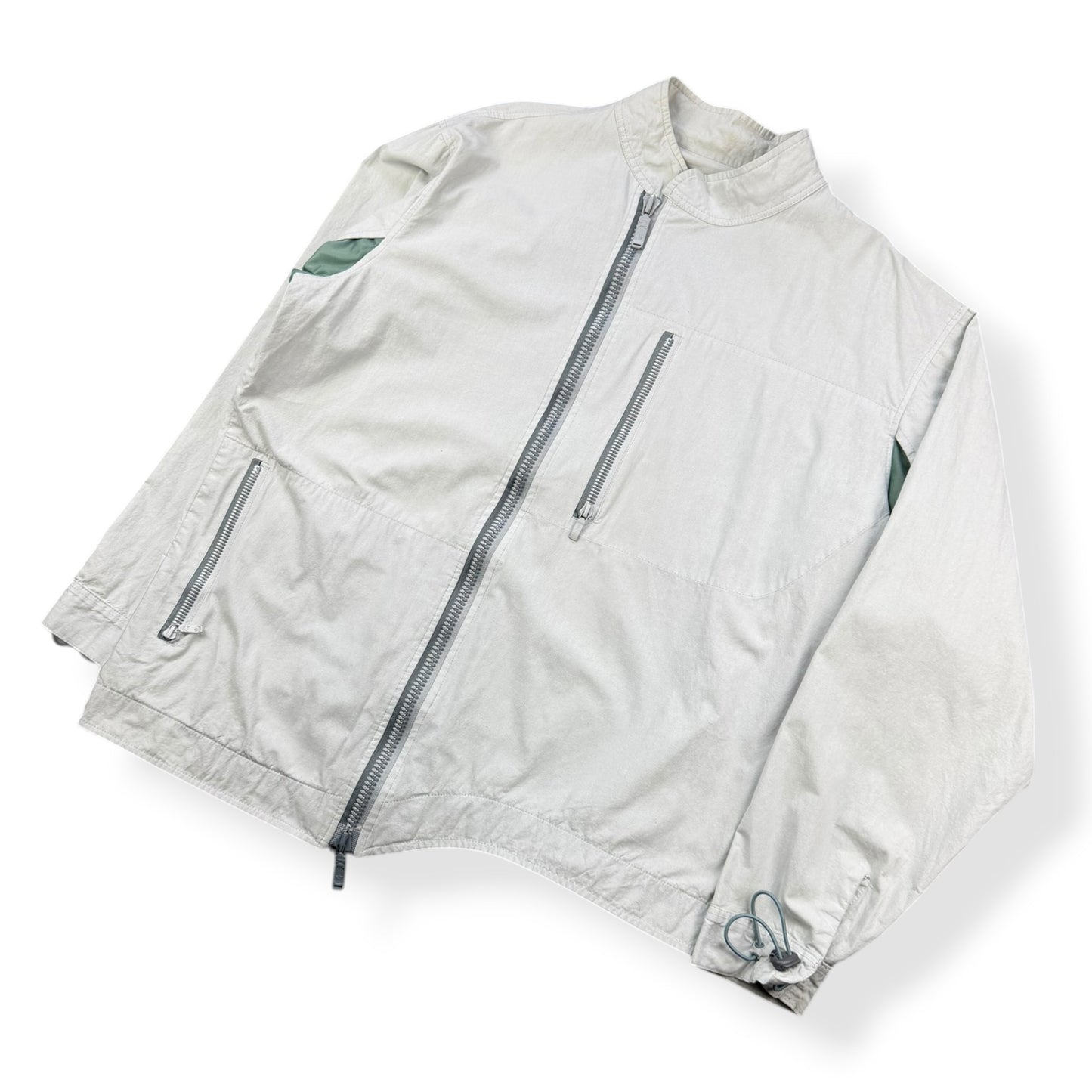 2000's Maharishi Asymmetric Curved Hem Jacket (XL)