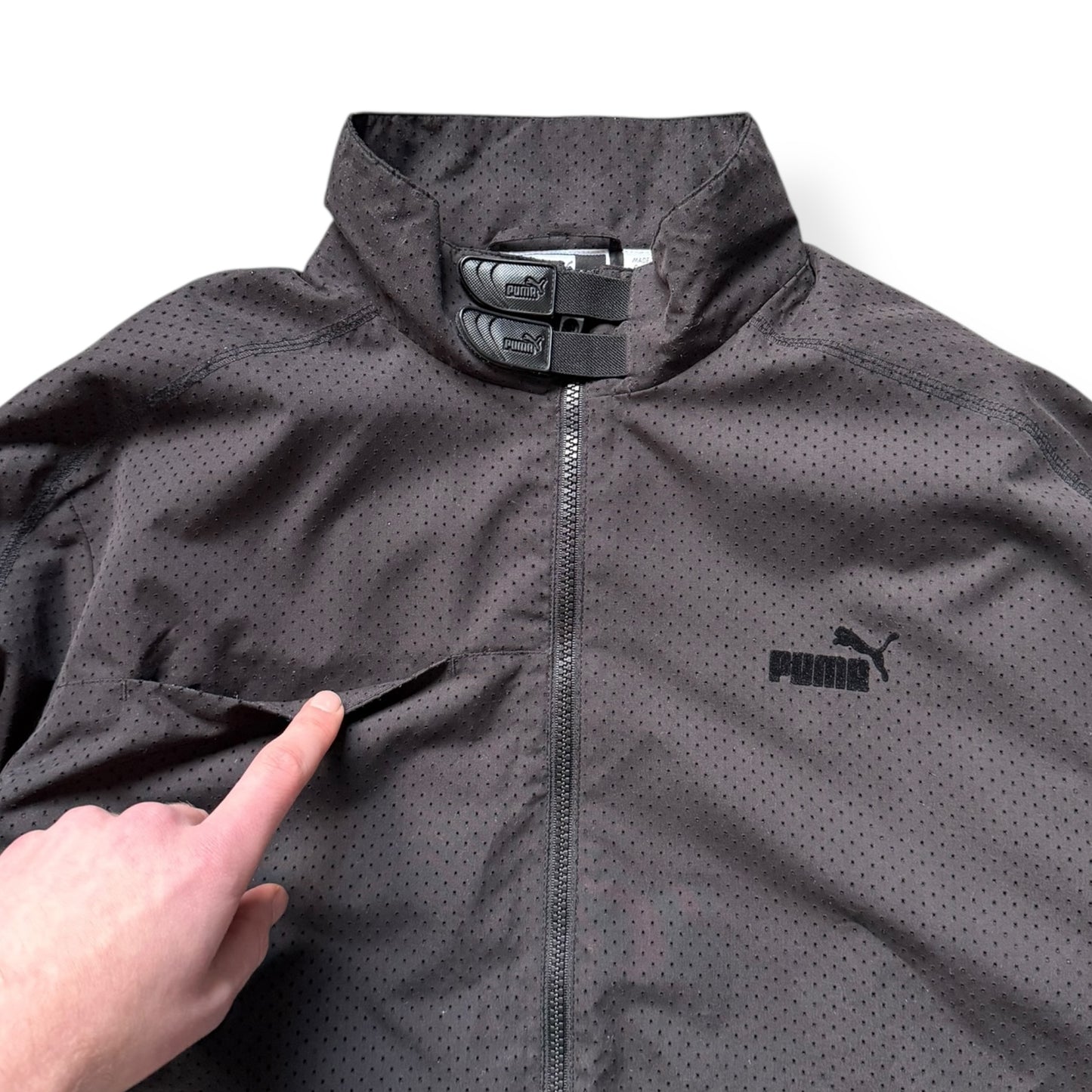 2004 Puma Mostro Perforated Jacket (M)
