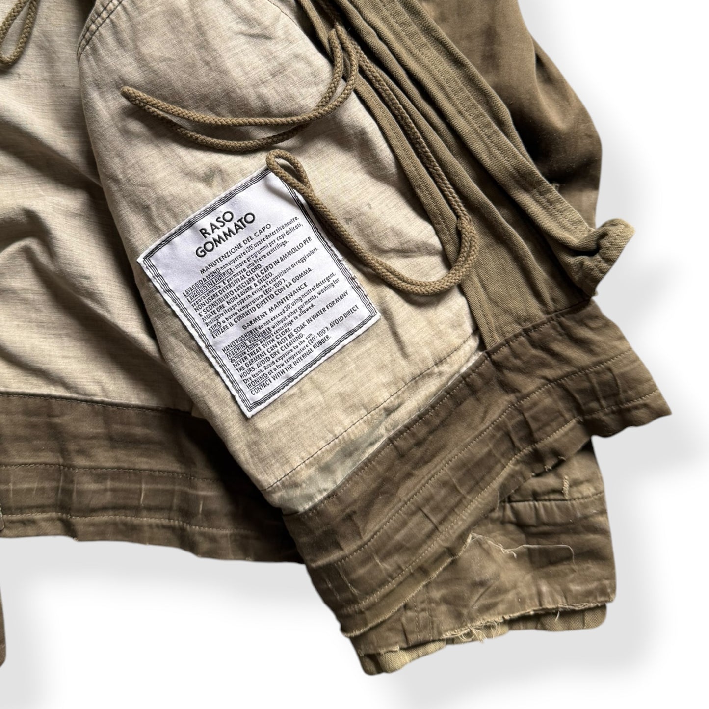 AW2001 Stone Island Raso Gommato Jacket (L)