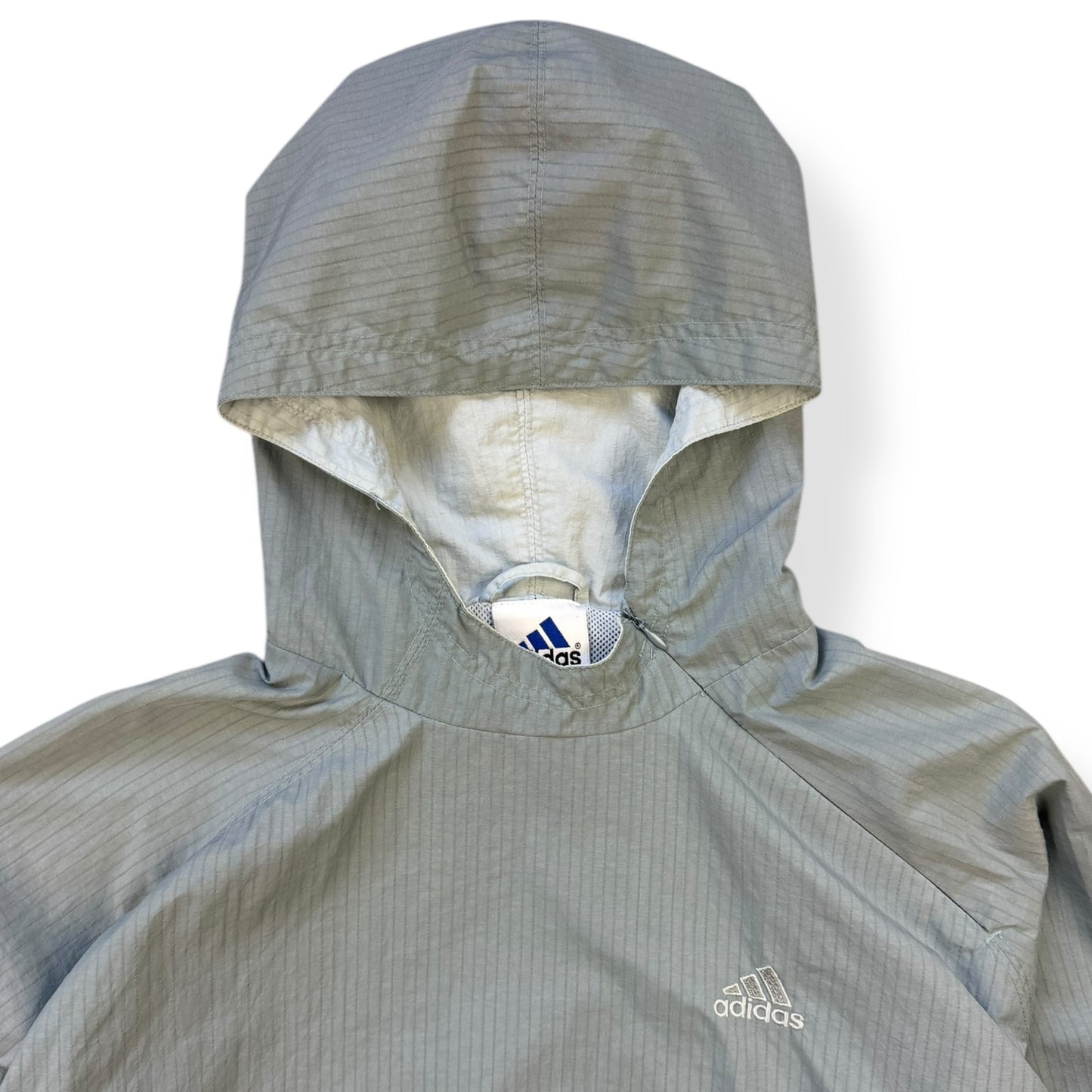 2001 Adidas Asymmetric Microgrid Shoulder Zip Jacket (L)