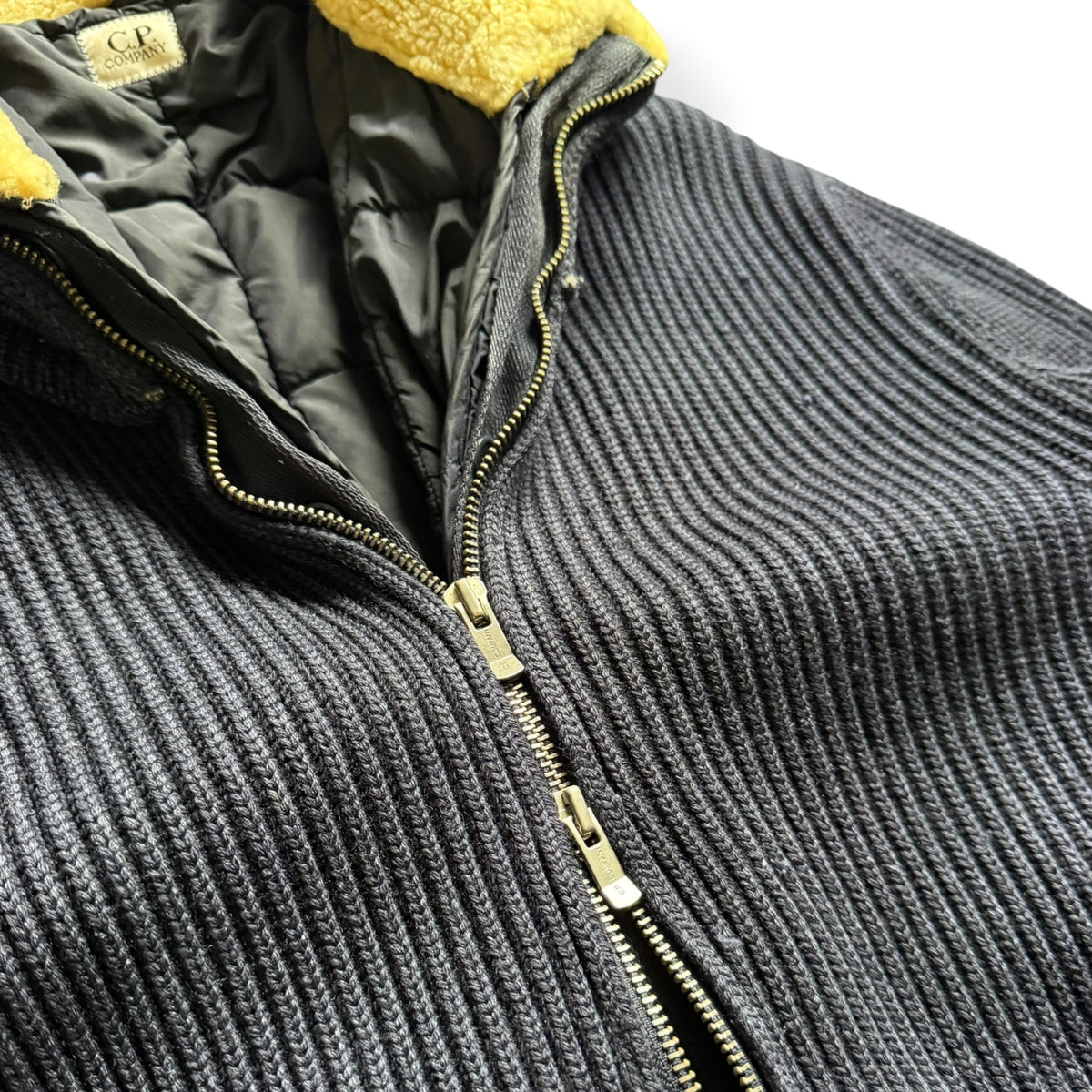 FW2006 CP Company 2in1 Knitted Jumper (L)
