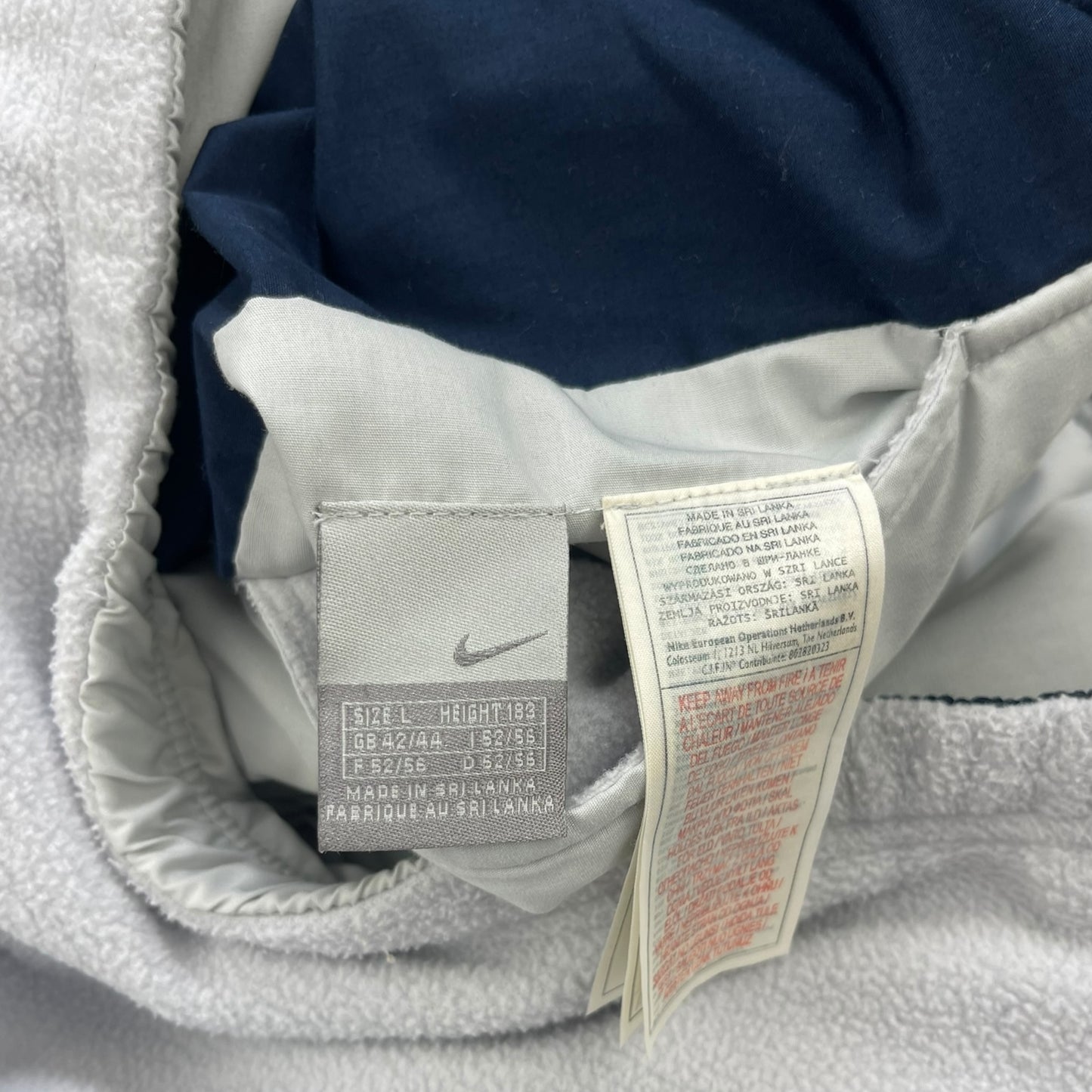 2000's Nike Reversible Fleece Sidewinder Jacket (L)