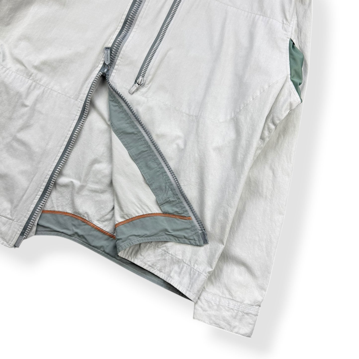 2000's Maharishi Asymmetric Curved Hem Jacket (XL)