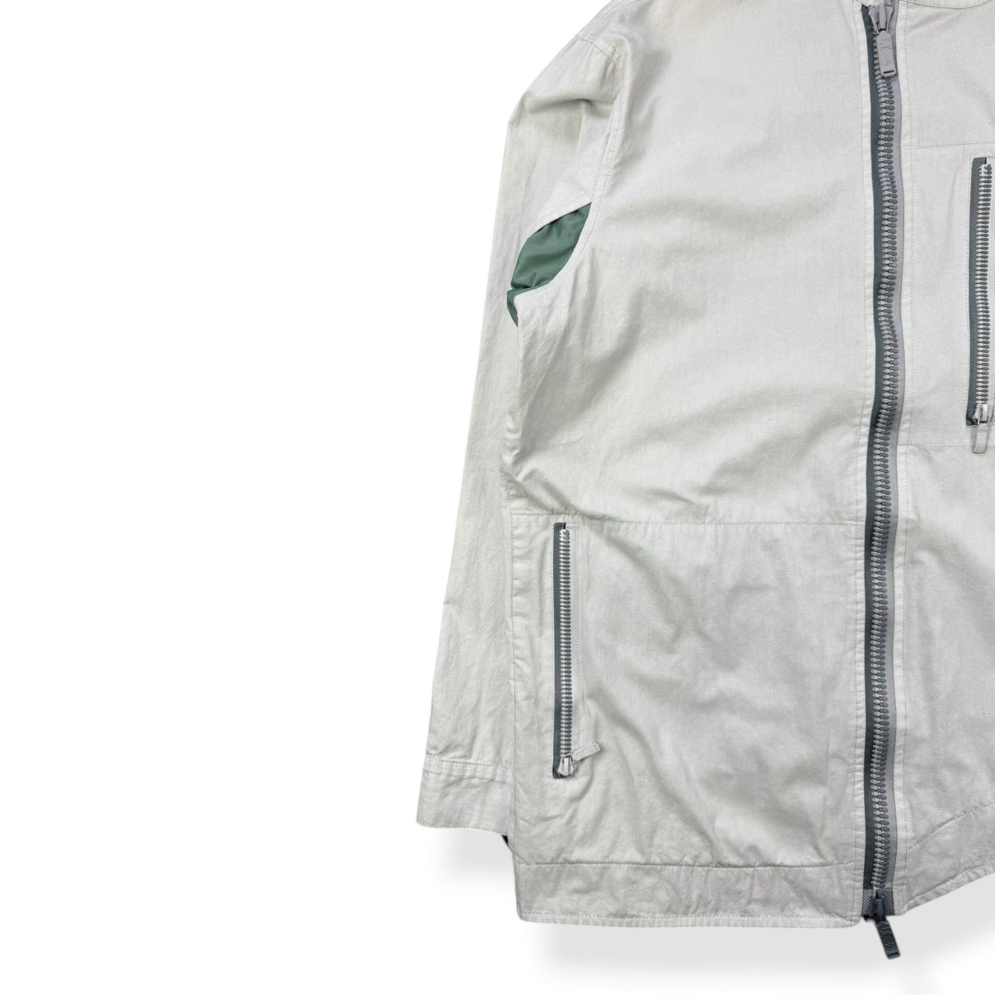 2000's Maharishi Asymmetric Curved Hem Jacket (XL)