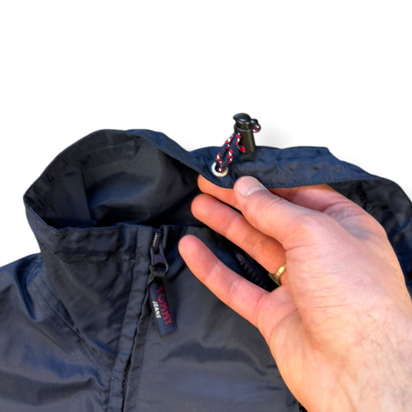 2000's Tommy Jeans Dual Zip Cargo Pocket Jacket (L)