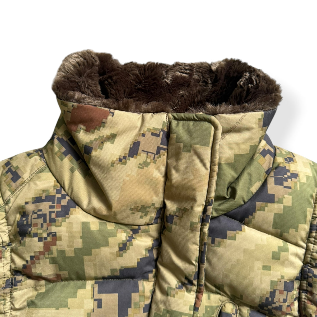 2000's Maharishi Digi Camo Asymmetric Zip Gilet (S)