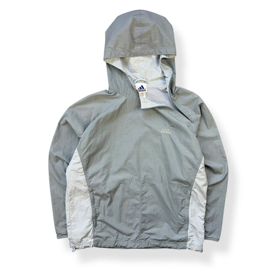 2001 Adidas Asymmetric Microgrid Shoulder Zip Jacket (L)