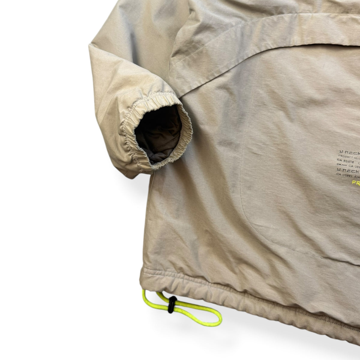 2000's DKNY Integrated Backpack Jacket (L)