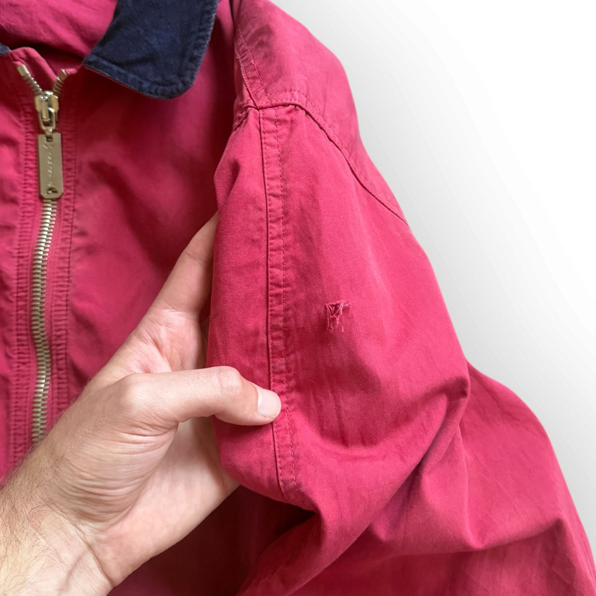 1990's Armani Jeans Lightweight Bomber Jacket (L)