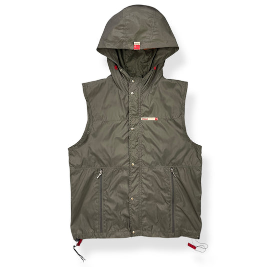 2000's Diesel Parachutech Hooded Gilet (S)