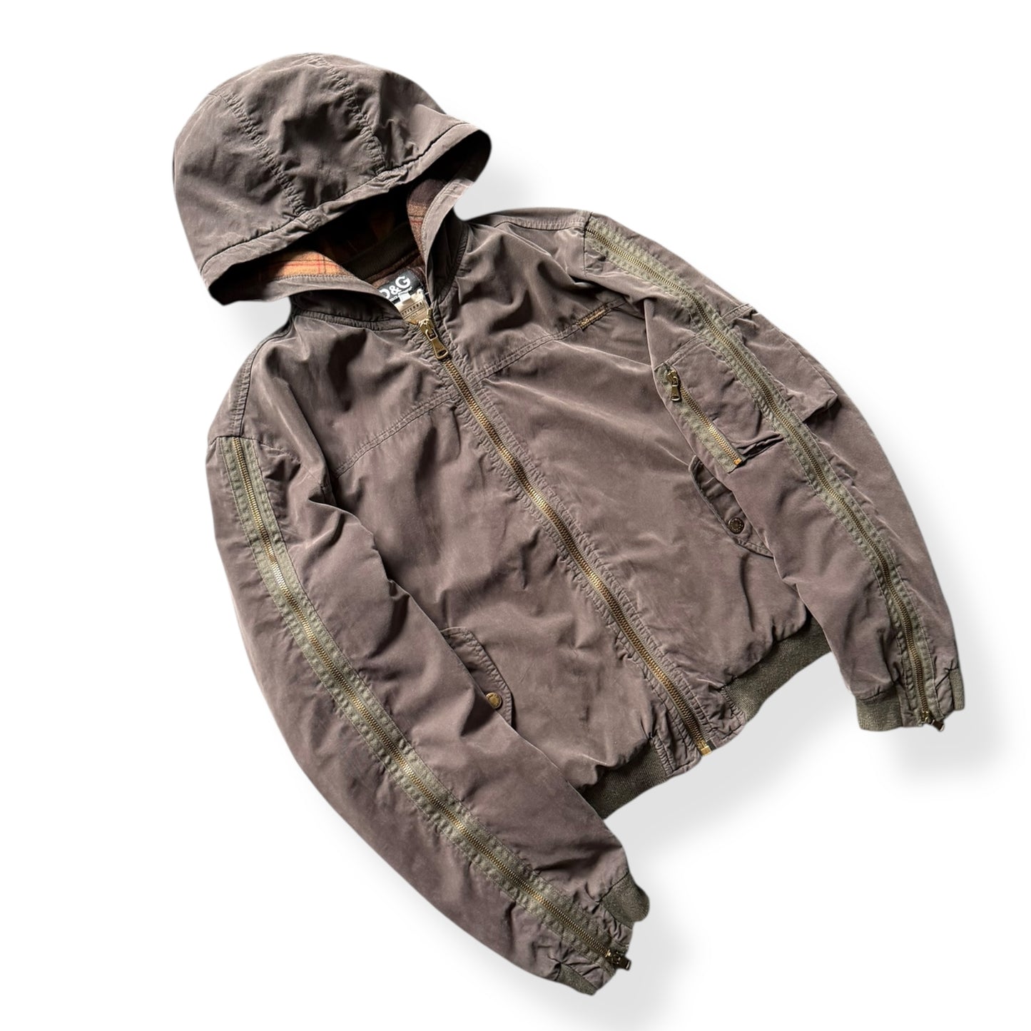 2003 Dolce & Gabbana Cargo Zip Jacket (L)