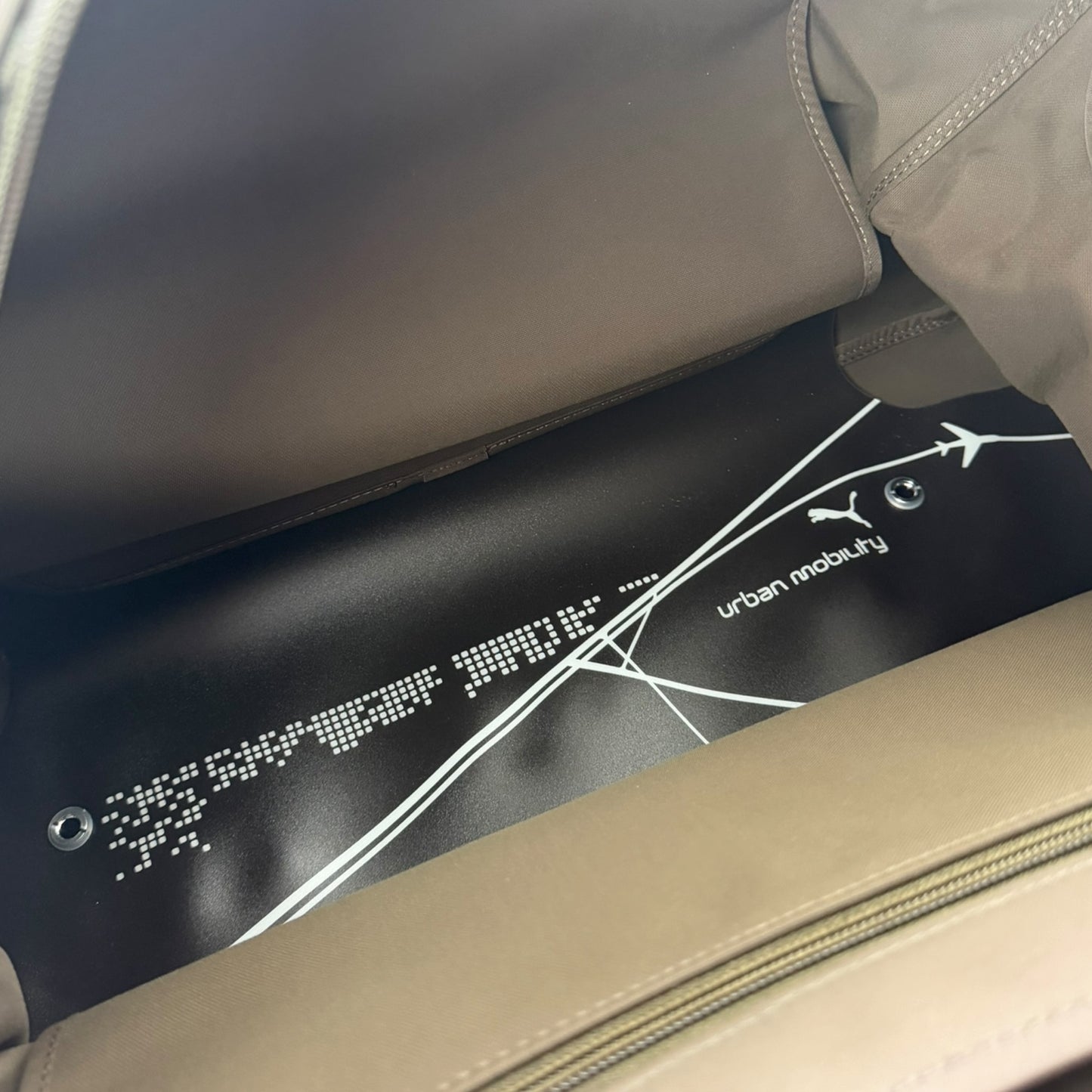 2000's Puma Urban Mobility Wood Panel Cargo Bag