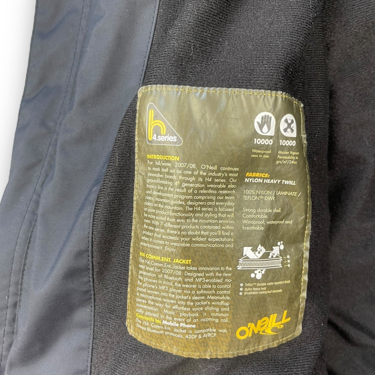 2007/08 O'neill H4 Series Jacket (L)