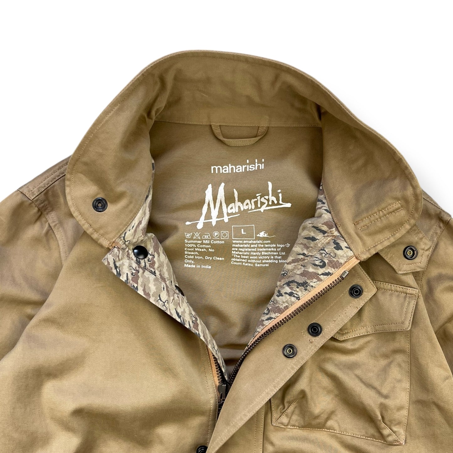 2000's Maharishi Embroidered Skull Jacket (L)