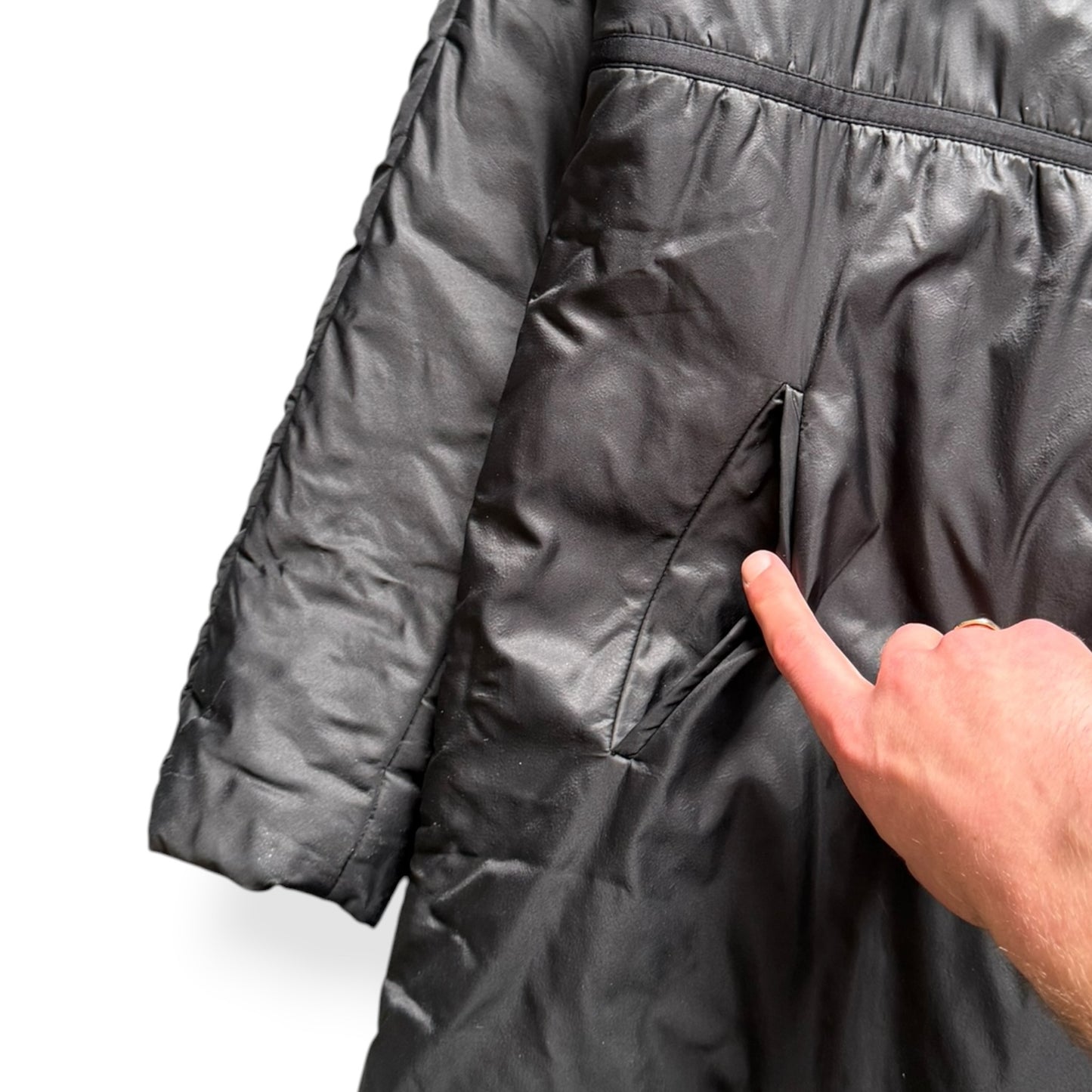 FW1999 Emporio Armani Asymmetric Spandex Jacket (L)