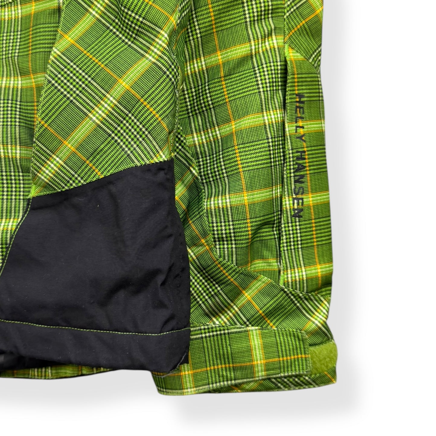 2000's Helly Hansen Plaid Asymmetric Zip Jacket (L)