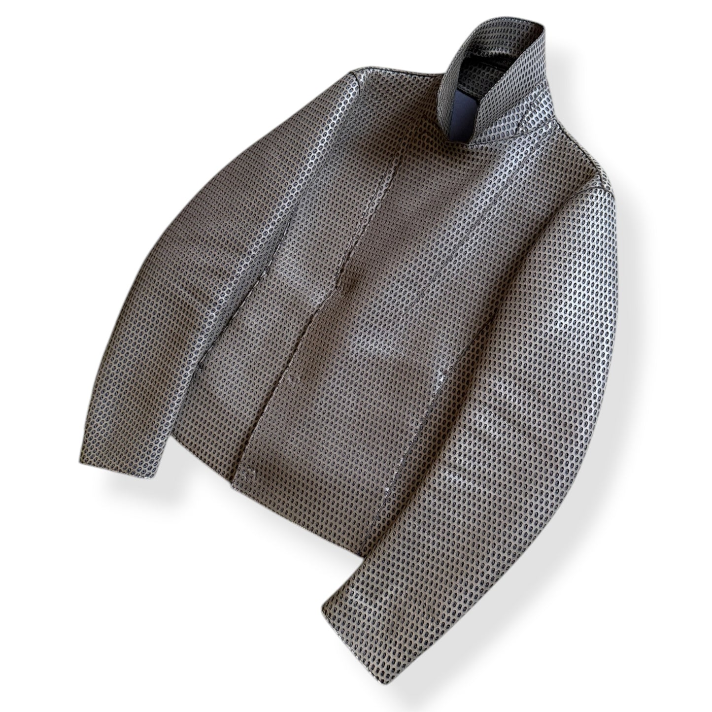 FW2013 Emporio Armani Perforated Leather Jacket (M)
