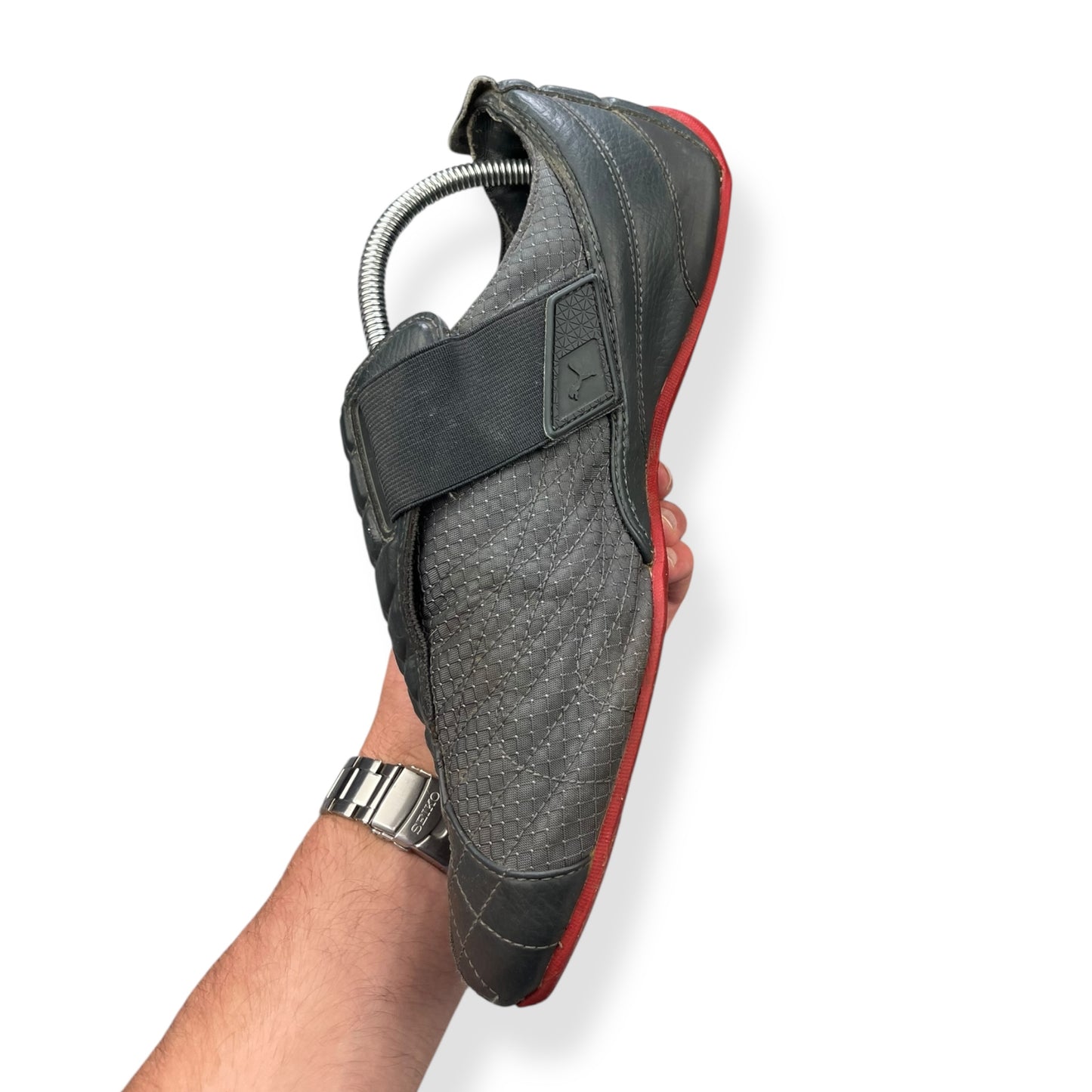 2000's Puma Uke Grey/Red (UK9)