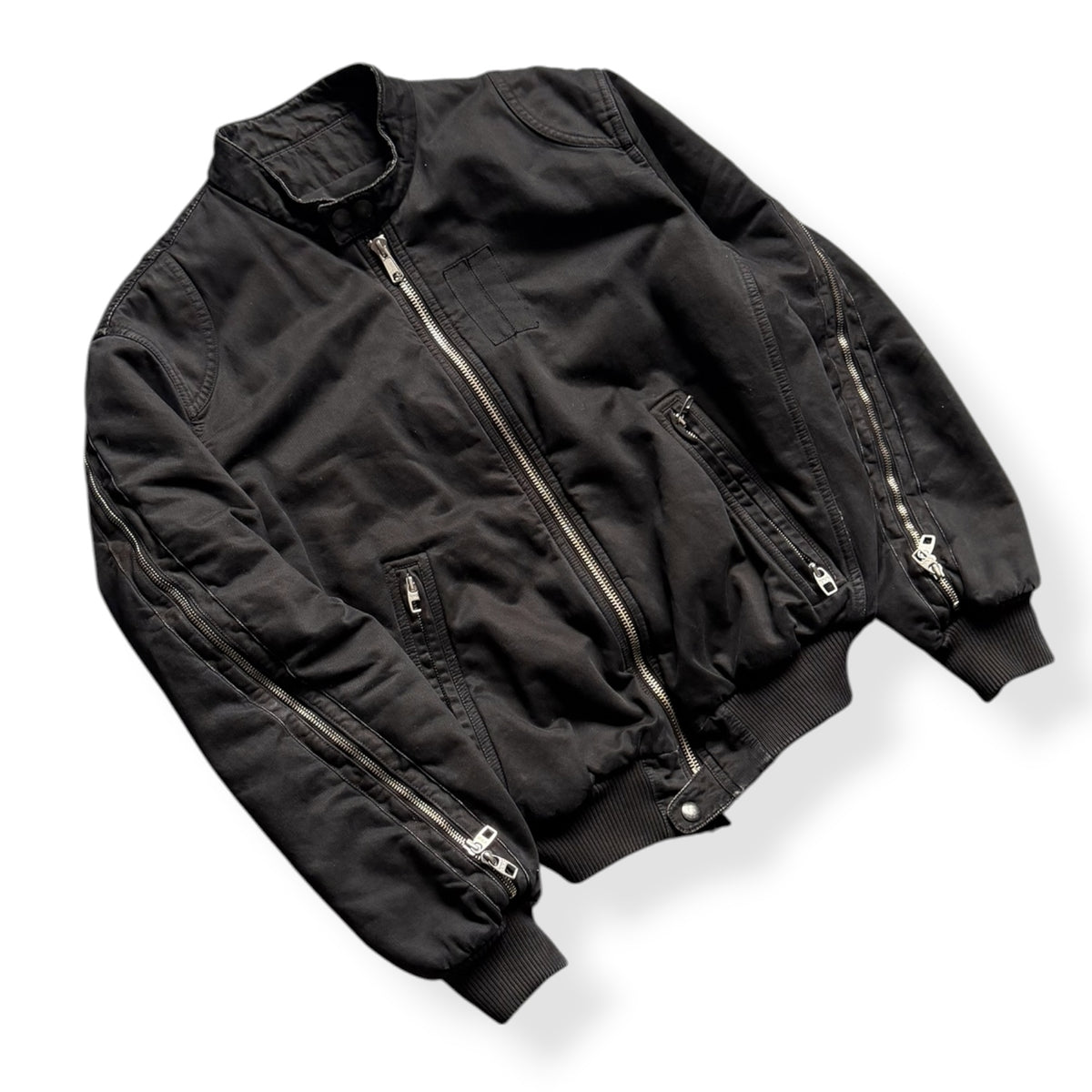 2000's Griffin Studio Sleeve Zip Bomber (M)