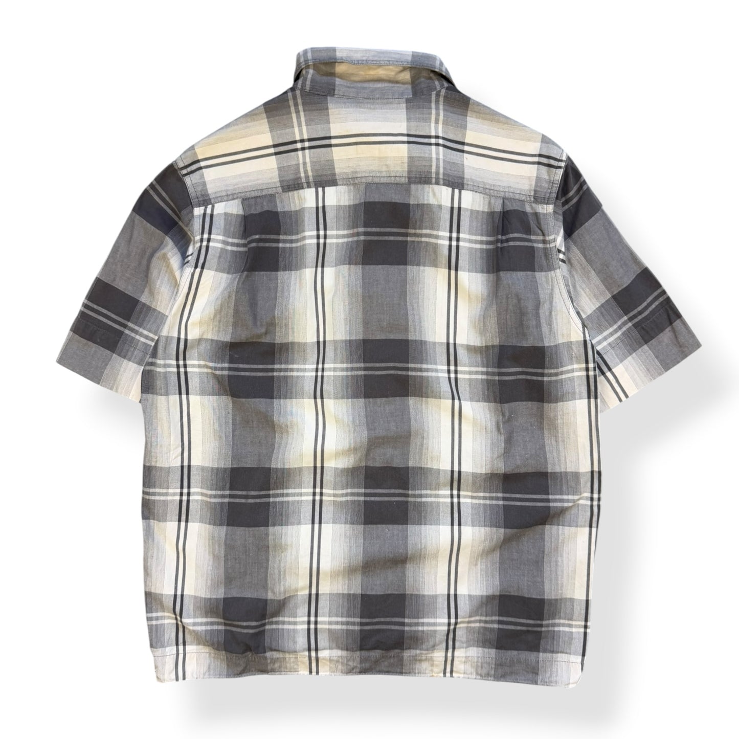 2000's Diesel Plaid 3D Pocket Shirt (M)
