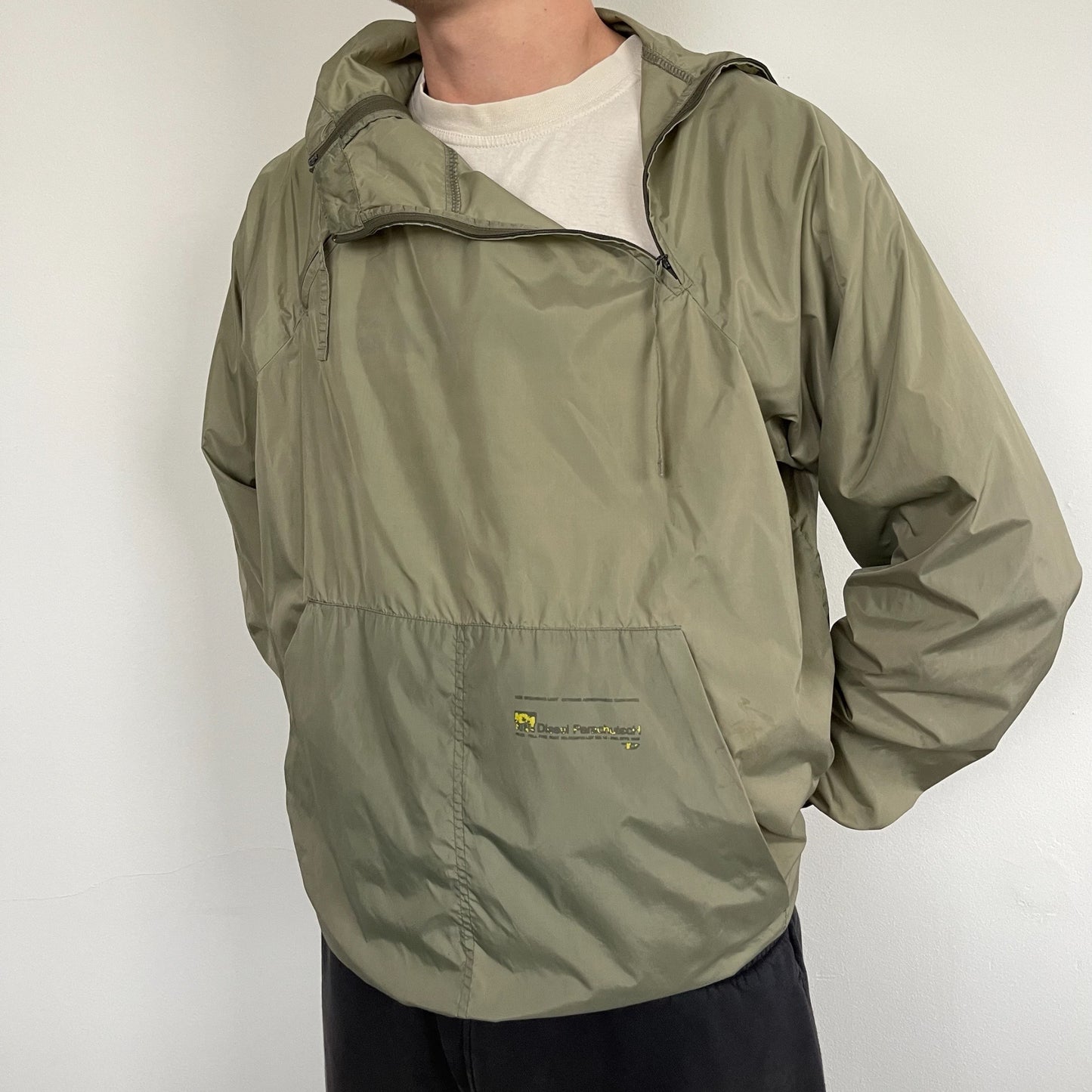 2000's Diesel Dual Zip 'Parachutech' Jacket (L)