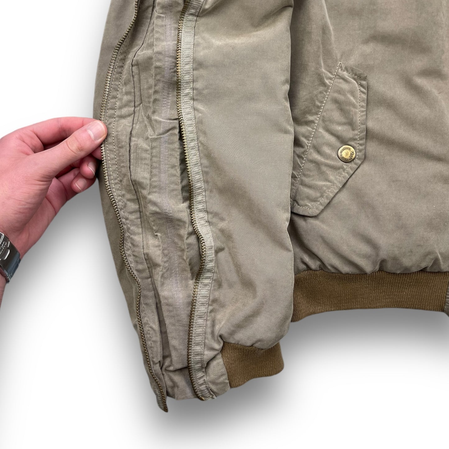 2003 Dolce & Gabbana Cargo Zip Jacket (L)