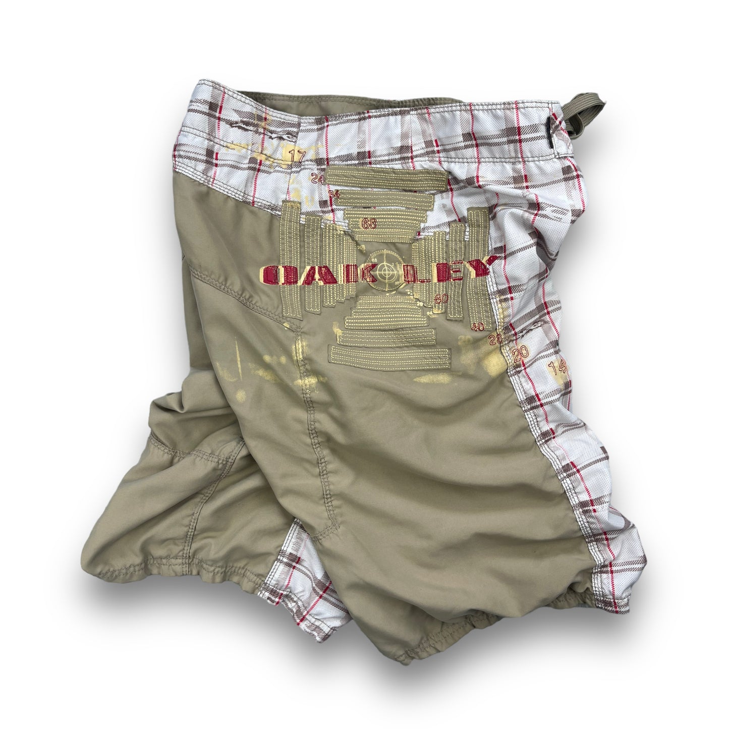 2000's Oakley Plaid Board Shorts (32)