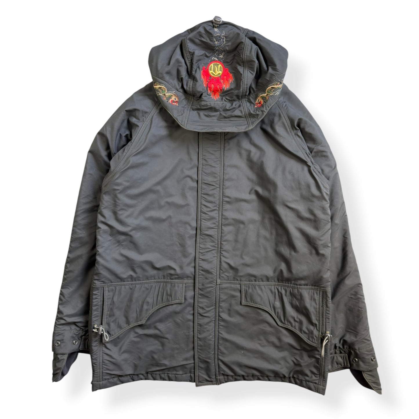 AW99/00 Maharishi Shower Repellent Waxed Jacket (L)