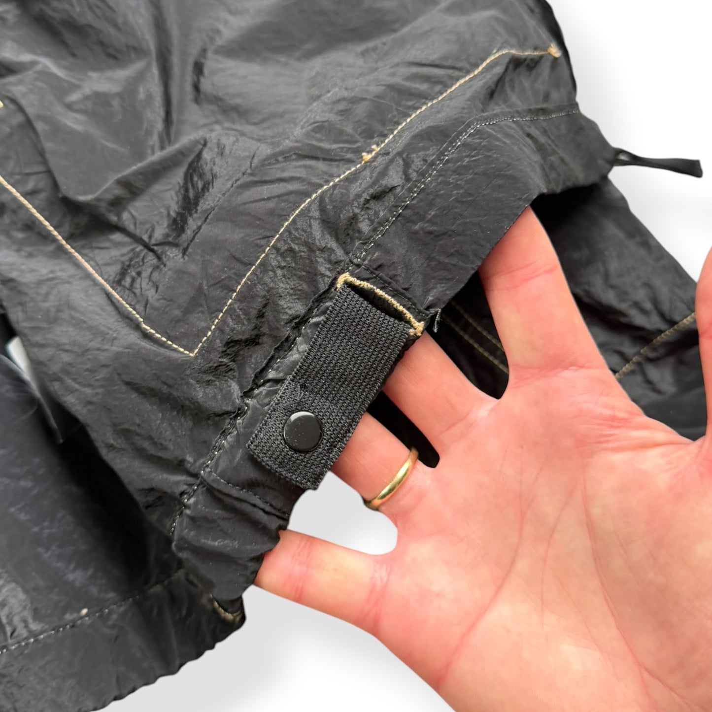 SS2005 Stone Island Nylon Metal Shimmer Jacket (XXL)