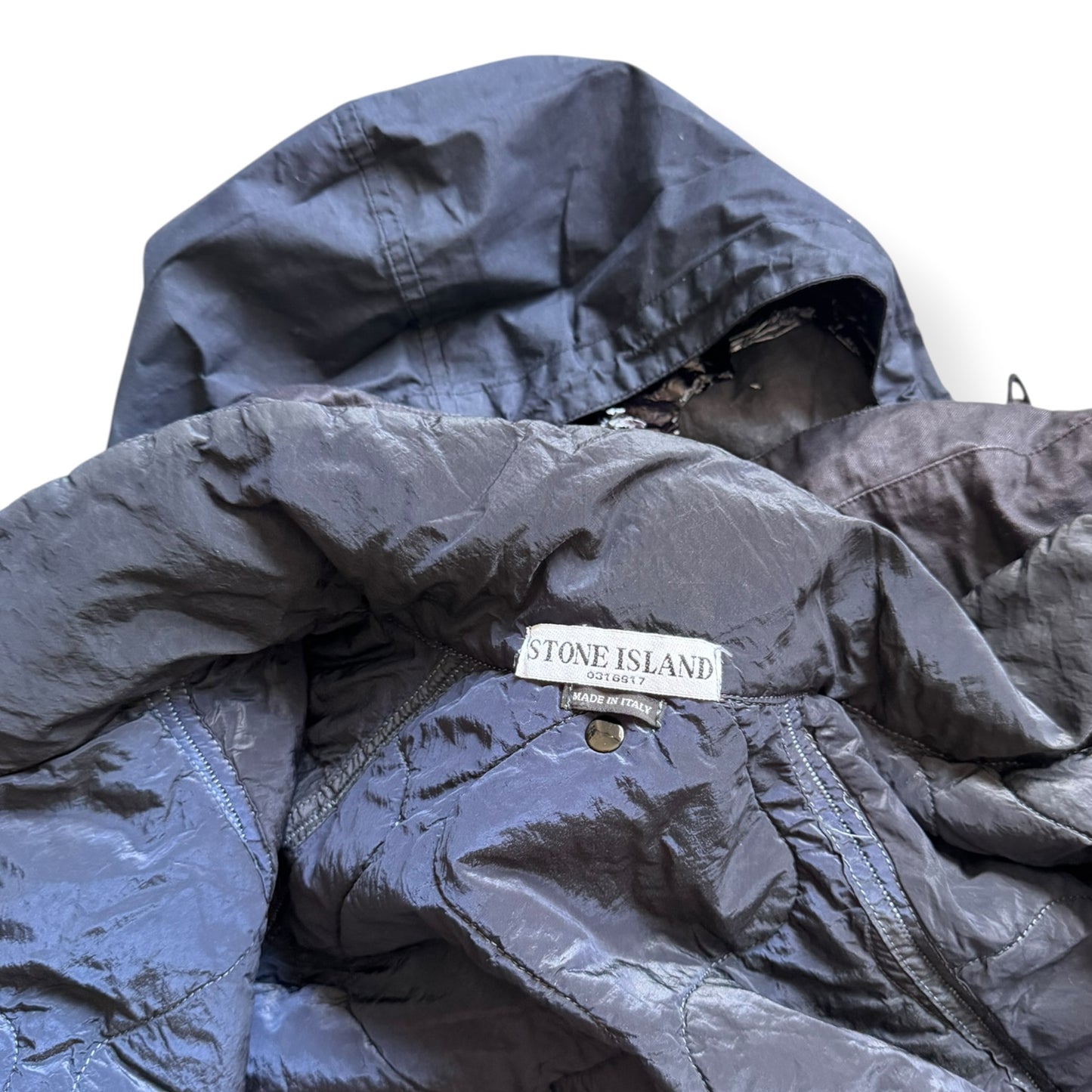AW2004 Stone Island Lino Flax Dutch Rope Jacket (XL)