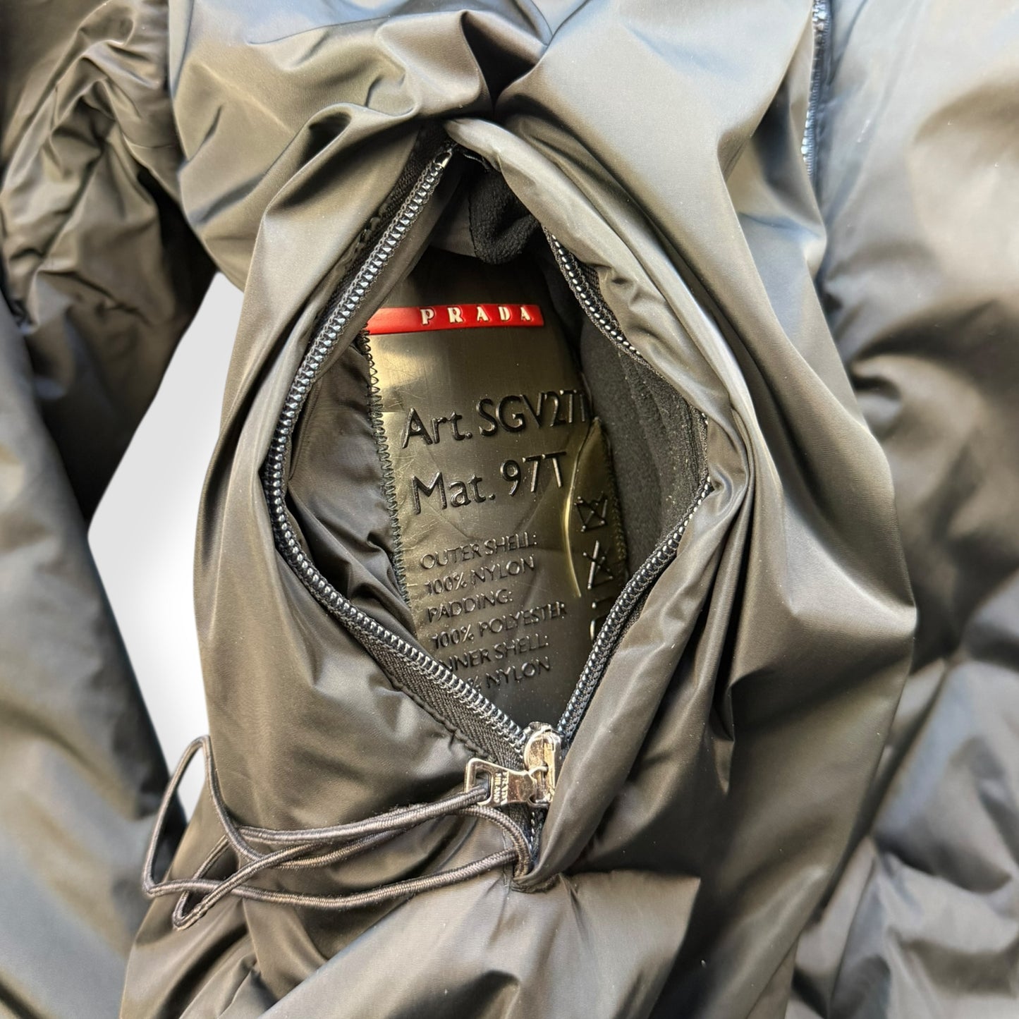 AW2000 Prada Sport Reversible Nylon Ninja Jacket (L)