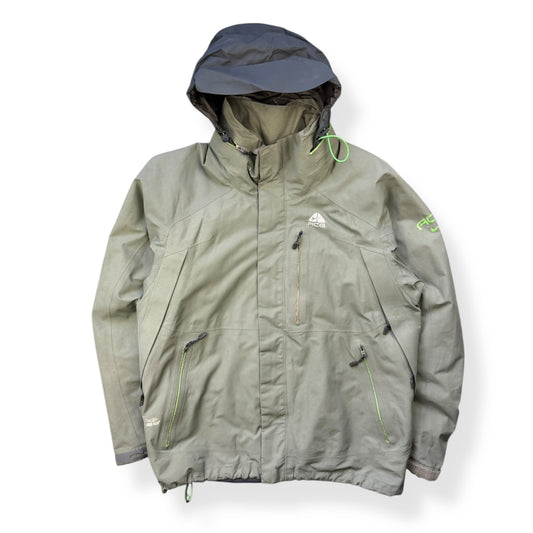 2000's Nike ACG Green GoreTex Multipocket Jacket (M)