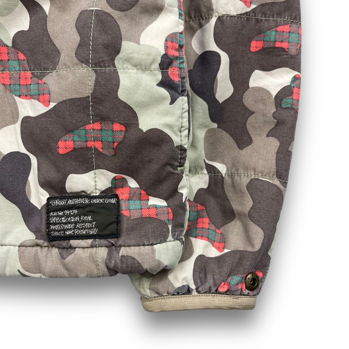 Stussy 2in1 Canvas/Camo Jacket (M)