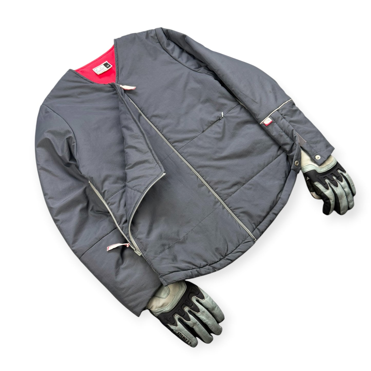 2000's Puma Asymmetric 2-way Flap Jacket ‘Sample’ (S)