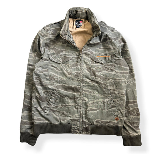 2000's Quiksilver DPM Series Camouflage Jacket (L)