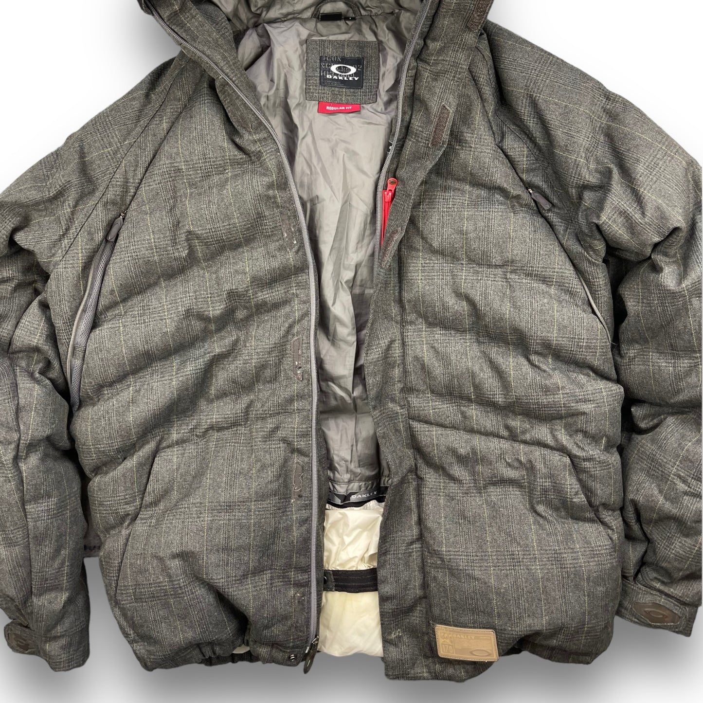 2007 Oakley Down Filled Checkered Puffer (L)