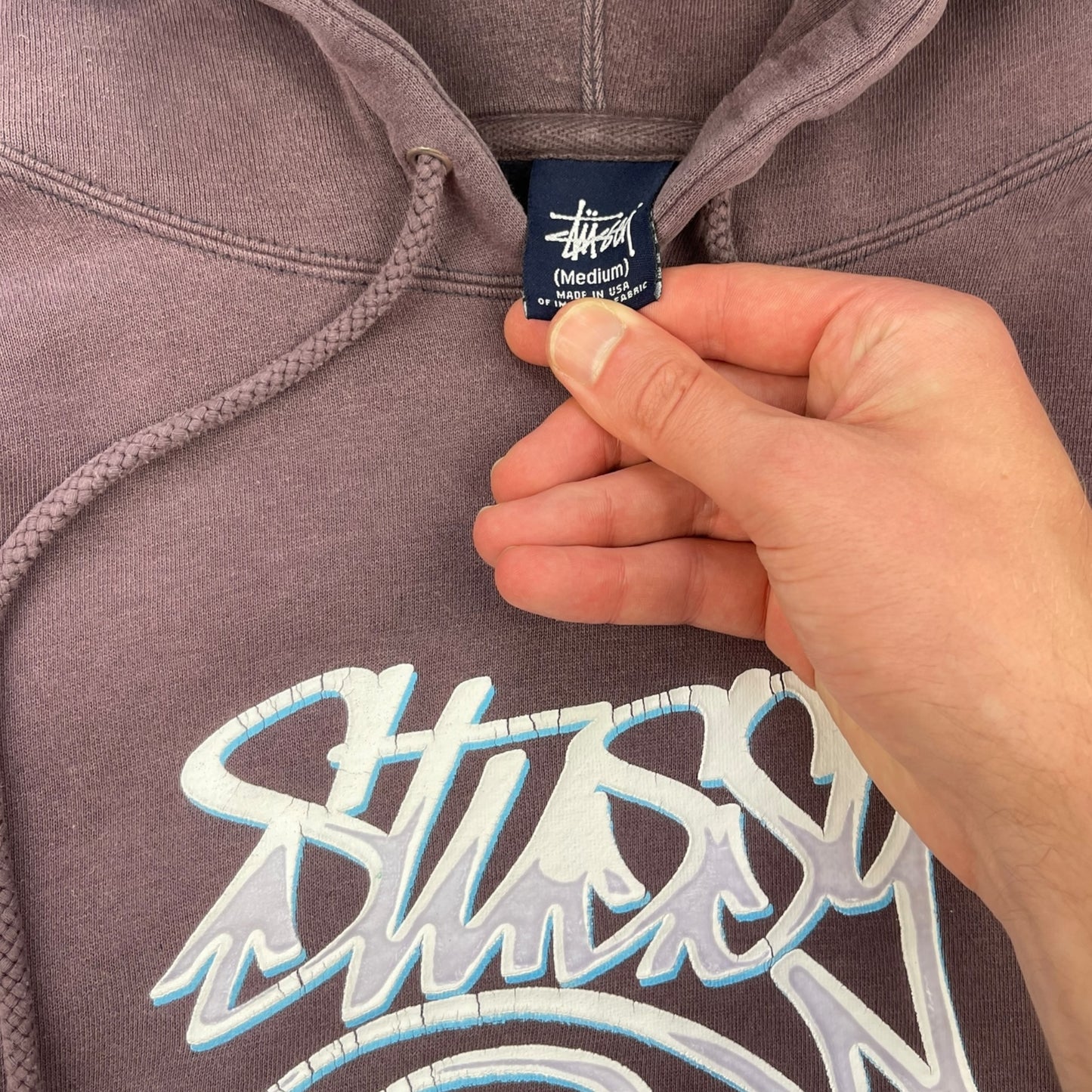 2000/02 Stussy x Eric Haze Graffiti Hoodie