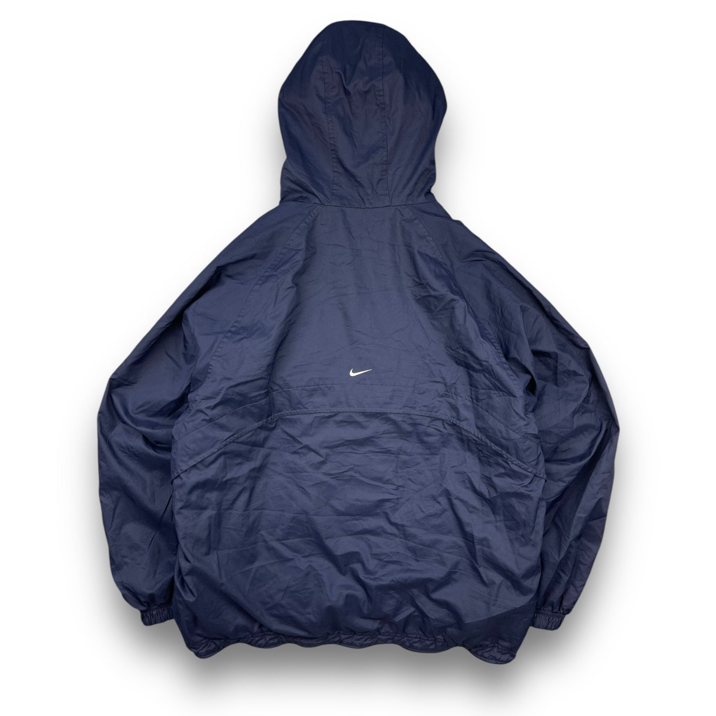 2000's Nike Reversible Asymmetric Zip Fleece Jacket (L)