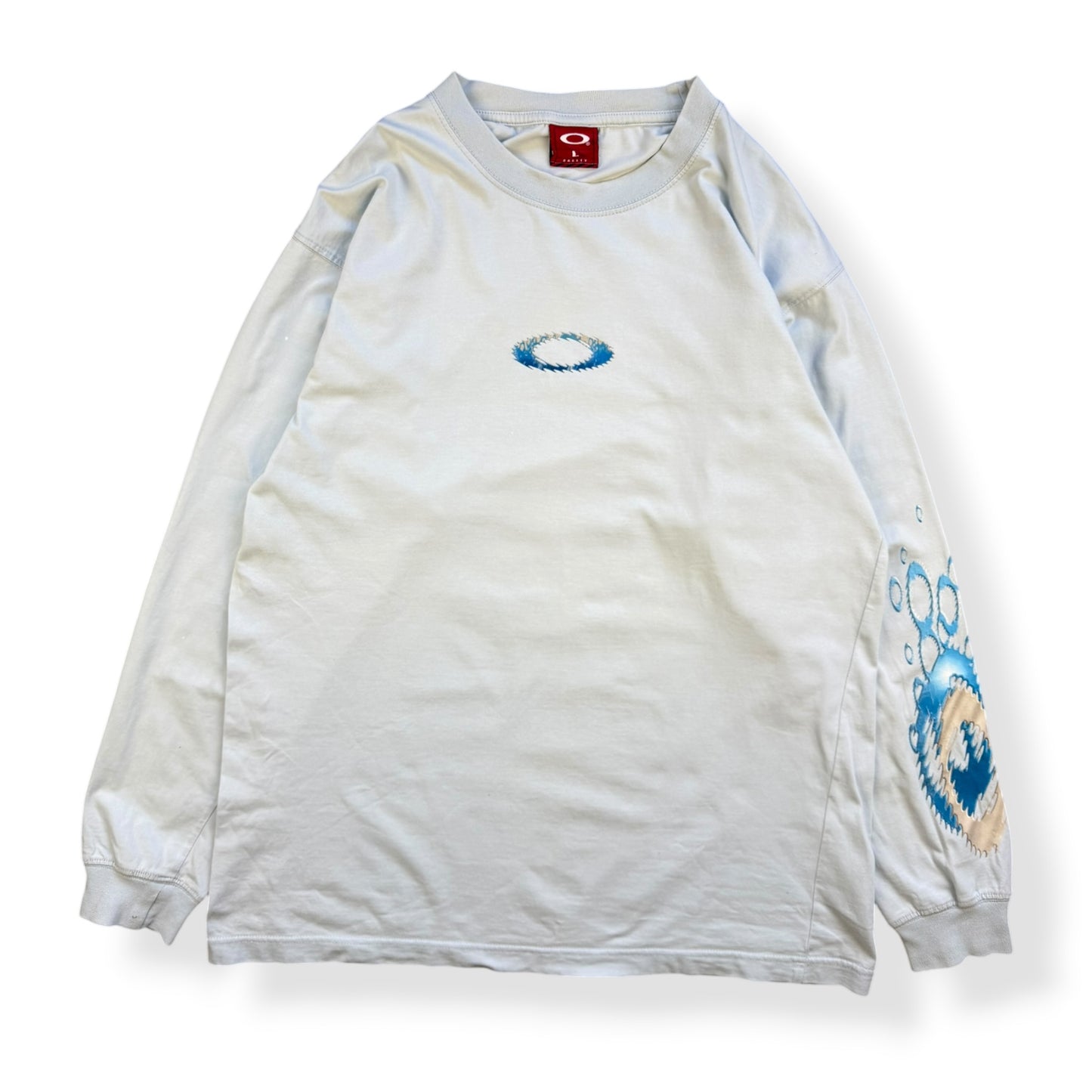 2000's Oakley 'Static O' Long Sleeve T-Shirt (L)