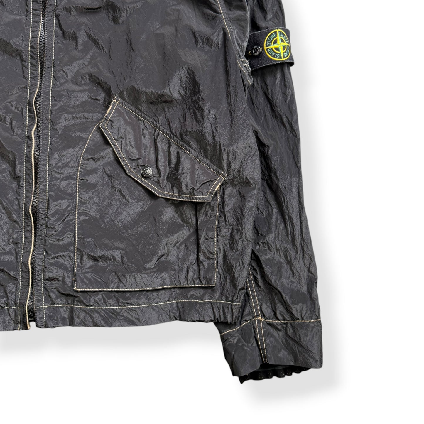 SS2005 Stone Island Nylon Metal Shimmer Jacket (XXL)