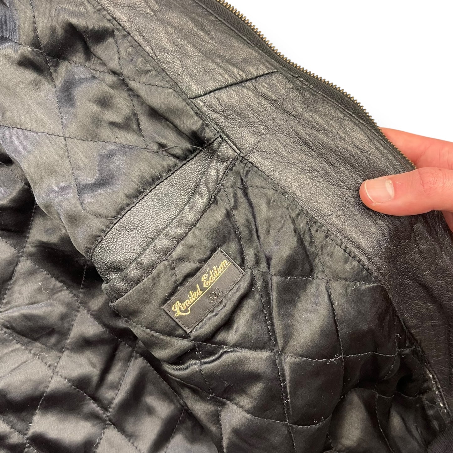 2000's Puma Limited Edition Hooded Lambskin Jacket (L)