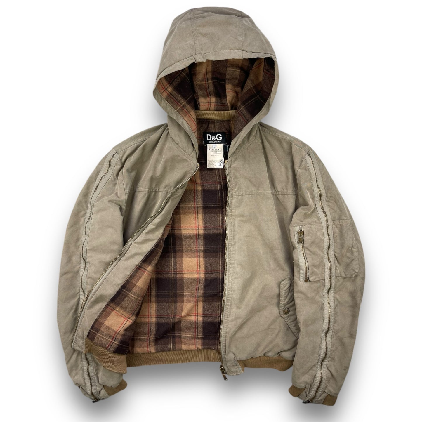 2003 Dolce & Gabbana Cargo Zip Jacket (L)