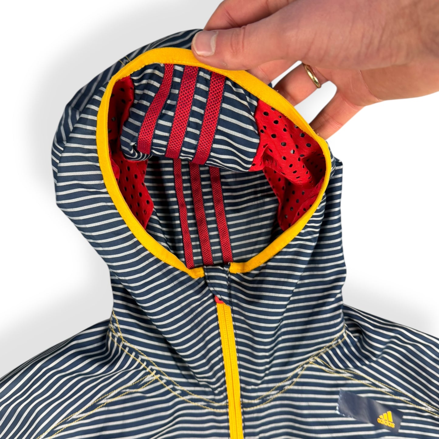 2000's Adidas Lightweight Striped Jacket (S)