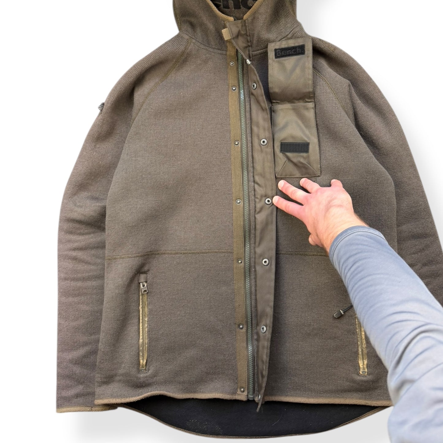 2000's Bench Integrated Facemask Jacket (L)