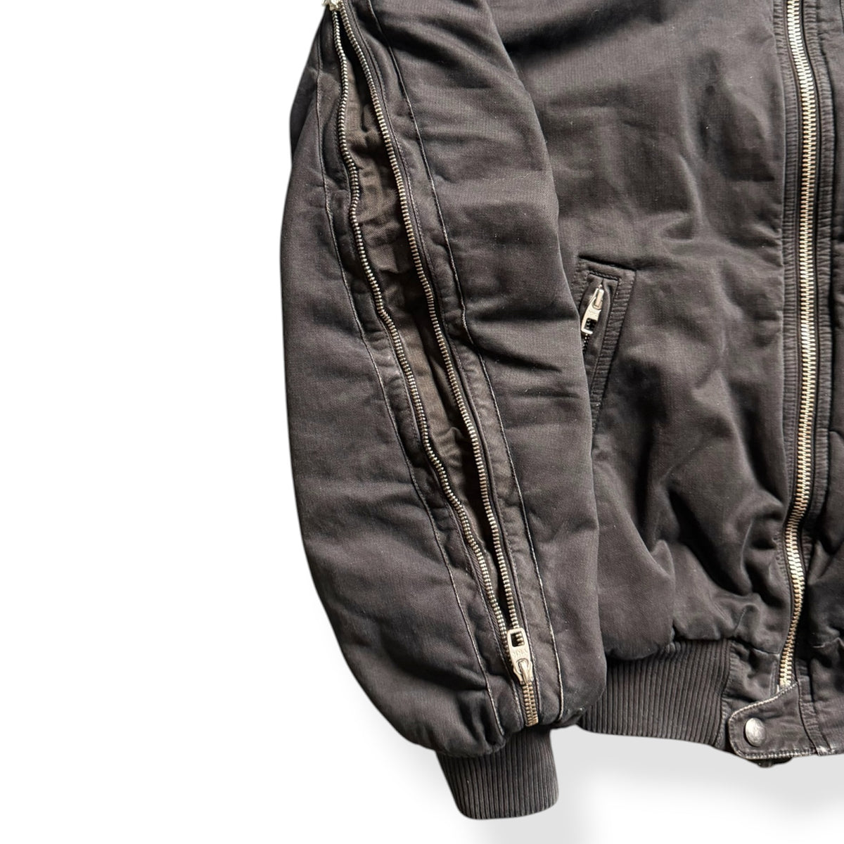 2000's Griffin Studio Sleeve Zip Bomber (M)