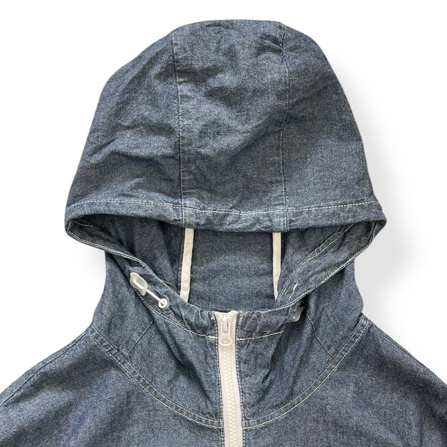 Puma Lightweight Denim Hooded Jacket (M)
