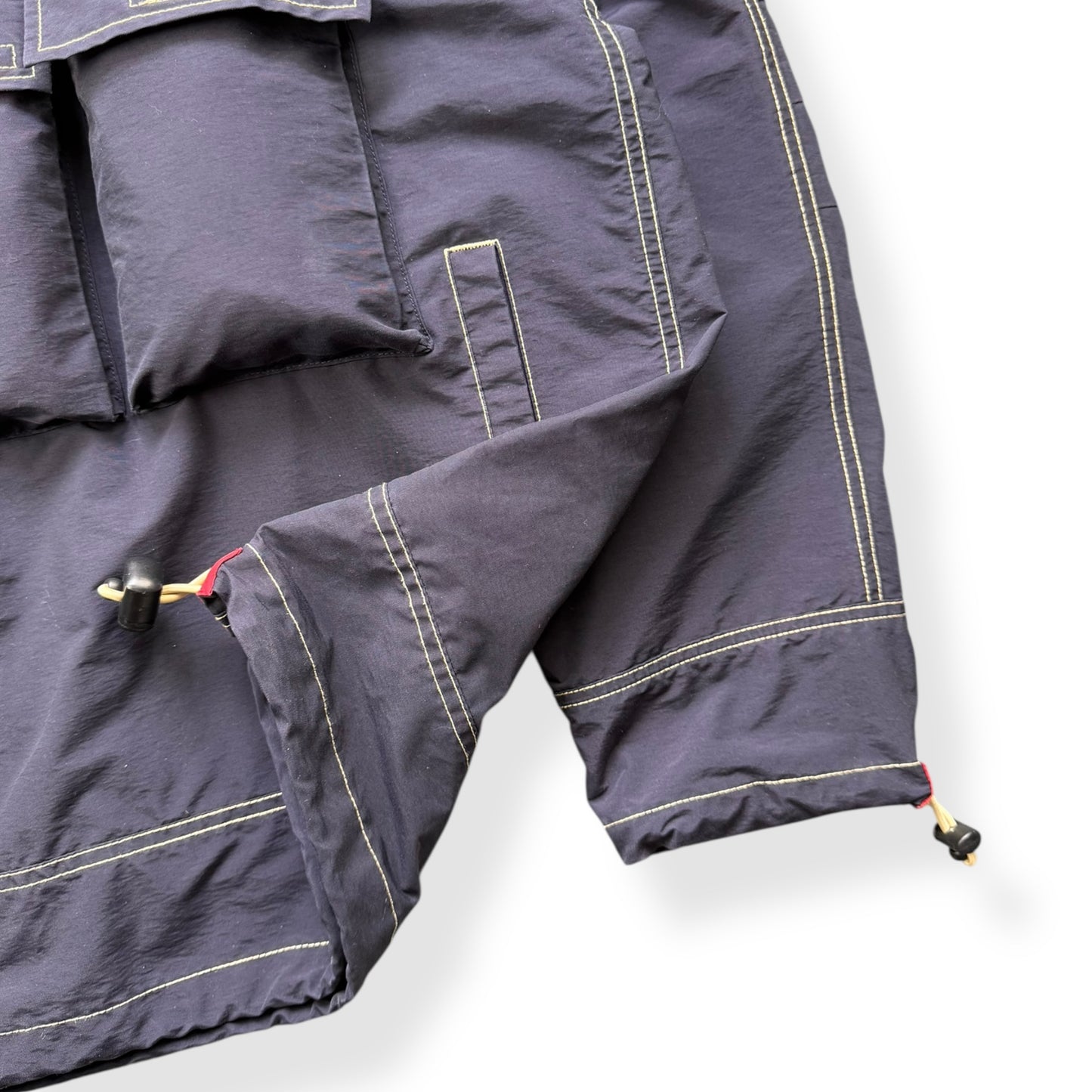 2000's Tommy Hilfiger Asymmetric Cargo Pocket Jacket (L)