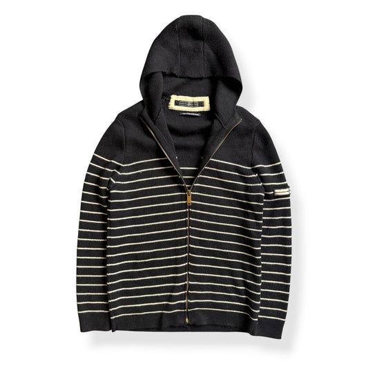 AW2007 Stone Island Denims Striped Knit Jumper (M)